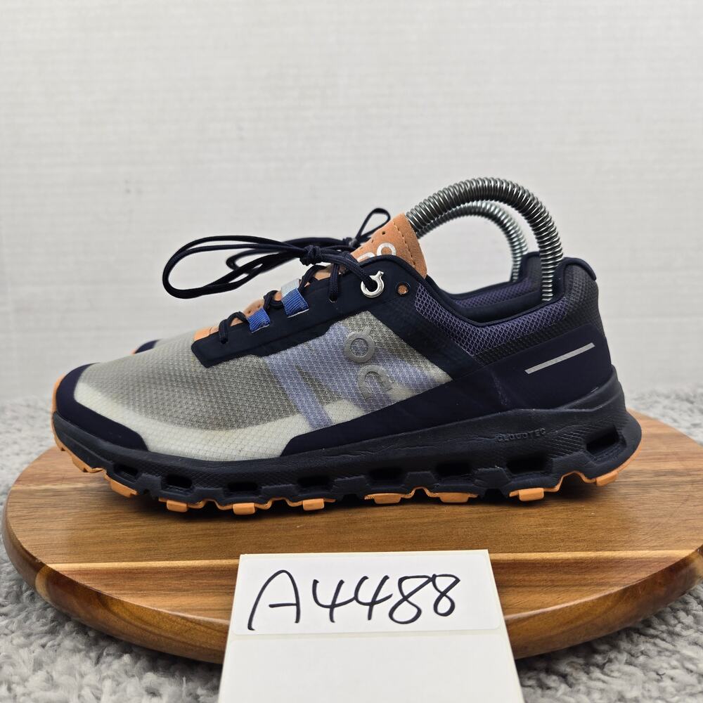 On Running Womens 7.5 Cloudvista Midnight Copper Casual Daily Gym Running Shoe